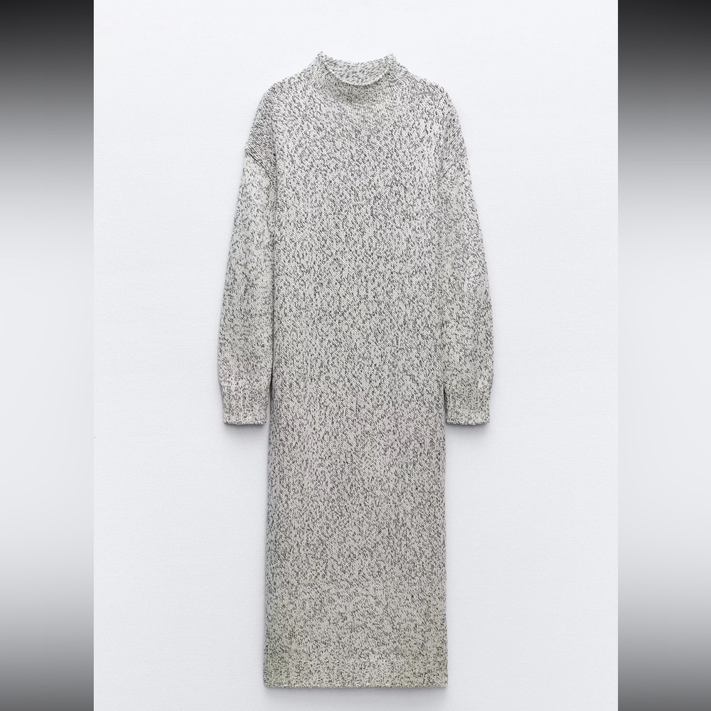Zara Long Knit Dress